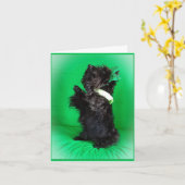 祝福となり カード (黄色い花)