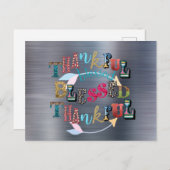 祝福と感謝 ポストカード (正面/裏面)