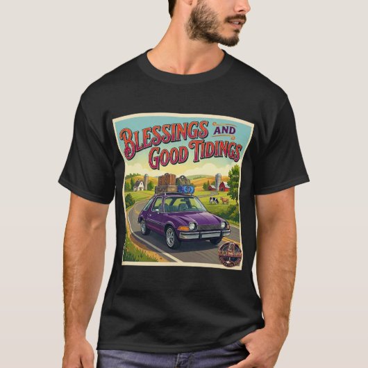 祝福と良い知らせTシャツ Tシャツ (正面)