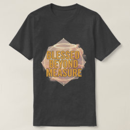 祝福に満ちたクリスチャン メンズTシャツ Tシャツ