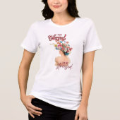 祝福に溢れてストレス知らず Tシャツ (正面)