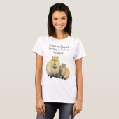 祝福のカピバラ Tシャツ (正面フル)