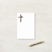 祝福のクロスノート ポストイット (デスク上)