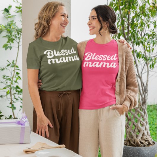 祝福のママTシャツ - 母の日＆誕生日ギフト Tシャツ