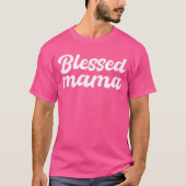 祝福のママTシャツ - 母の日＆誕生日ギフト Tシャツ (正面)
