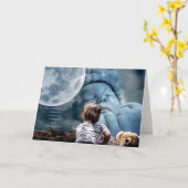 祝福のメッセージカード　男の子の赤ちゃん2 カード (黄色い花)