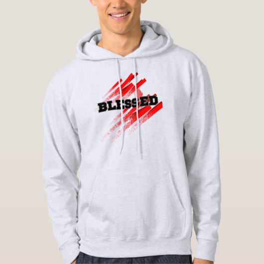 祝福の太字 インスピレーション パーカ (正面)