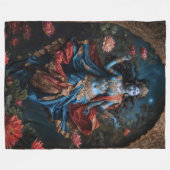 祝福の女神 ディヴァイン カリ フリースブランケット (正面(横))