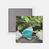 祝福の岩 庭園に隠されています マグネット (正面/裏面)