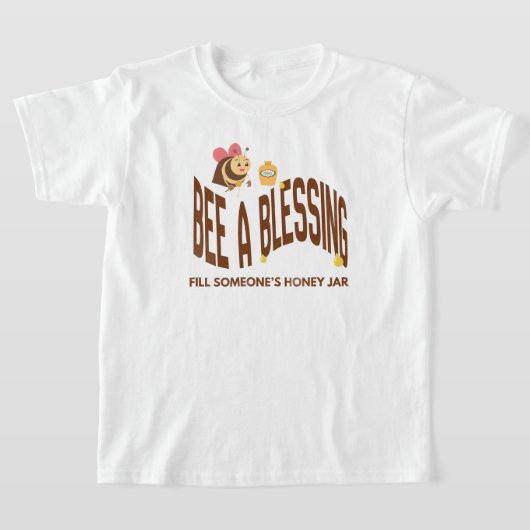 祝福の蜂になろう Tシャツ (レイダウン)
