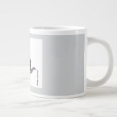 祝福の贈り物を注ぐ ジャンボコーヒーマグカップ (右)