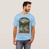 祝福の釣りの風景 Tシャツ (正面フル)