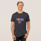 祝福を トライブレンドTシャツ (正面全面)