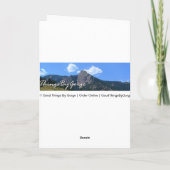 祝福:イーグル&フラグ カード (裏面)