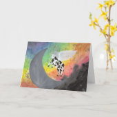 祝福 カード (黄色い花)