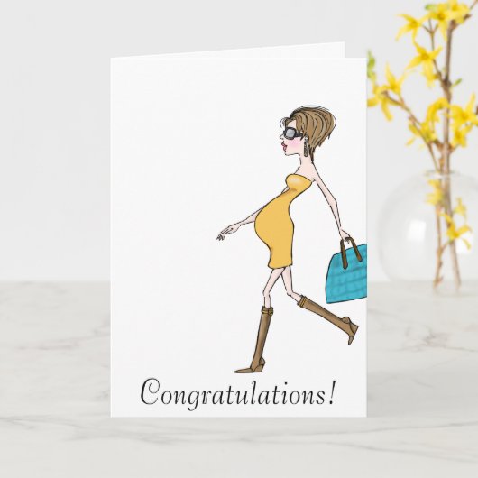 祝福 カード (黄色い花)