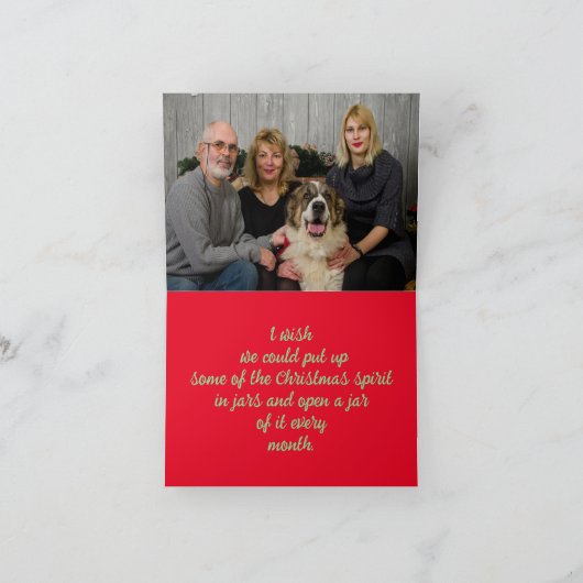 祝福 カード (内部)