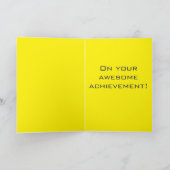 祝福! カード (内部)