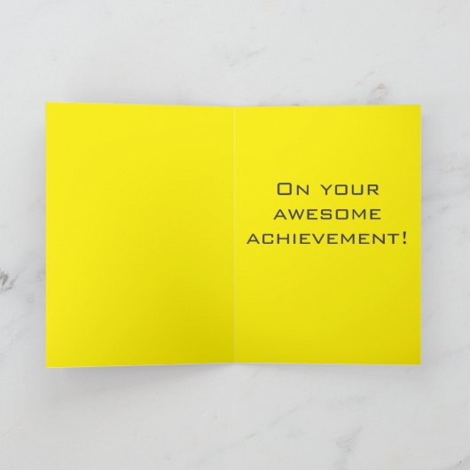 祝福! カード (内部)