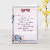 祝福! カード (黄色い花)