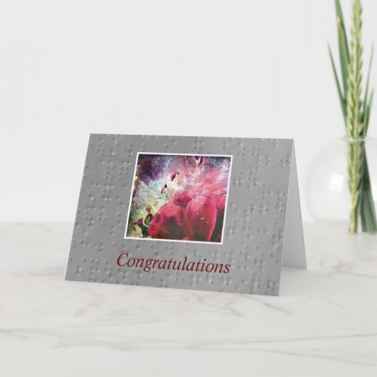 祝福 カード (正面)