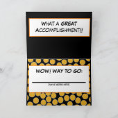 祝福!カード 案内状 (内部)