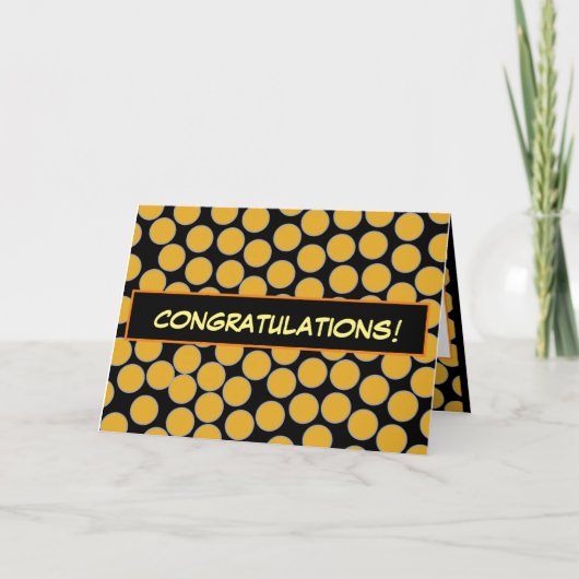 祝福!カード 案内状 (正面)