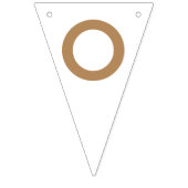 祝福 |シックなストライプ バンティングフラッグ (第2の旗)