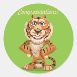 祝福!シール ラウンドシール