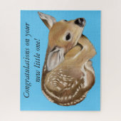 祝福!ファウン ジグソーパズル (縦)