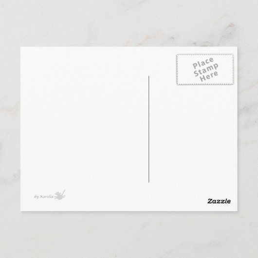 祝福! ポストカード (裏面)