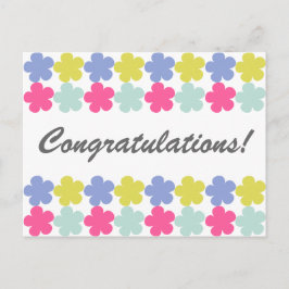 祝福! ポストカード