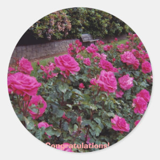 祝福! ラウンドシール