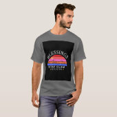 祝福 平静 ポジティブであれ – 虹と夕焼け Tシャツ (正面フル)