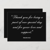 祝福: 心からの感謝 ポストカード (正面/裏面)