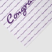 祝福!濃い紫のスクカジュアルリプト 薄葉紙 (詳細)