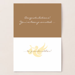 祝福!祖母フォイルカード 箔カード