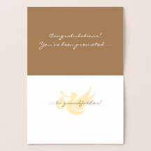 祝福!祖父フォイルカード