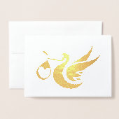 祝福!祖父フォイルカード 箔カード (封筒付き正面)