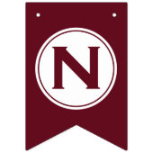 祝福!秋のブルゴーニュで バンティングフラッグ (第3の旗)