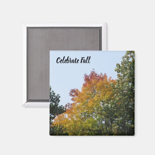 祝秋レインボーツリーマグネット マグネット (正面/裏面)