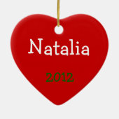 祝第1回クリスマスホーム セラミックオーナメント (裏面)