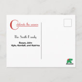 祝節 |写真はがき ポストカード (裏面)