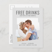 祝結おもしろい婚日 案内ポストカード (正面/裏面)