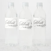 祝結婚の婚約 ペットボトルラベル (ボトル)