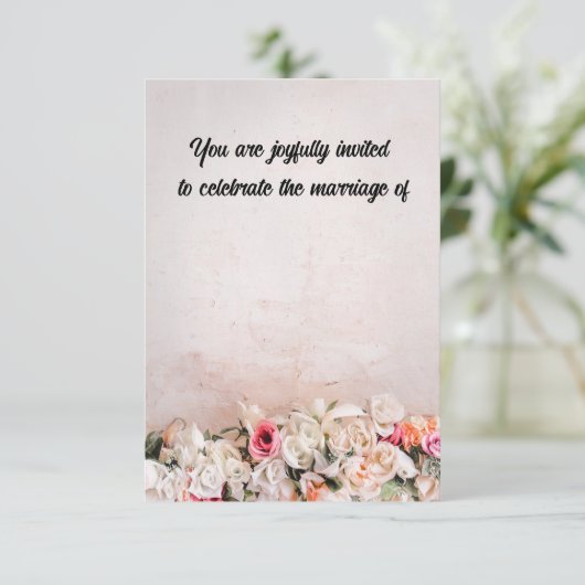 祝結婚の 招待状 (スタンド正面)