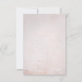 祝結婚の 招待状 (裏面)