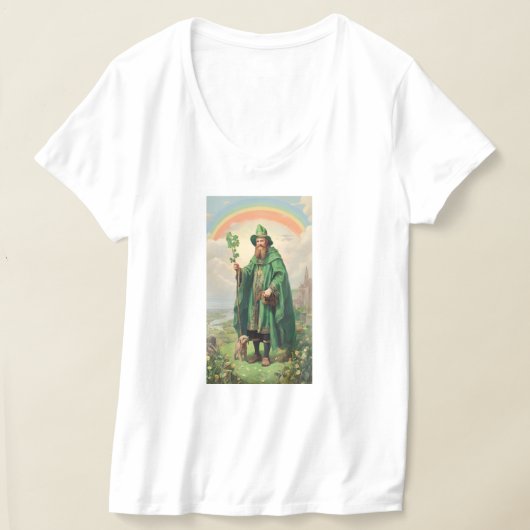 祝聖パトリックの日 Tシャツ (レイダウン)