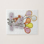 祝誕生日よくはしゃぐと幸せ ジグソーパズル (横)