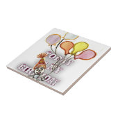 祝誕生日よくはしゃぐと幸せ タイル (側面)